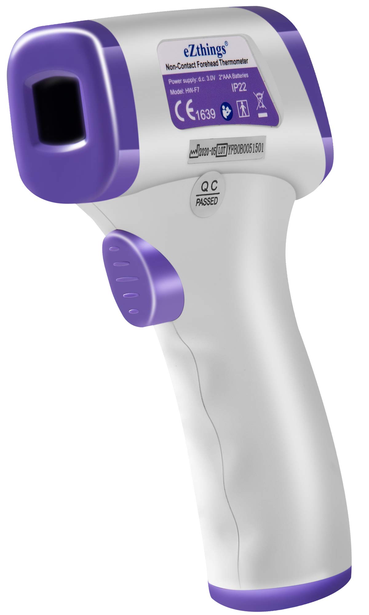 Amazon.com: eZthings Thermometer Heavy Duty Infrared Forehead Non